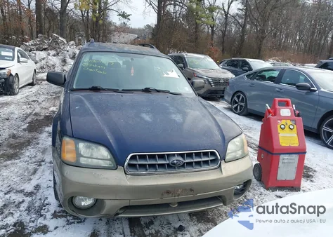 2003 Subaru Outback из США, поврежденный, VIN 4S3BH675637657967